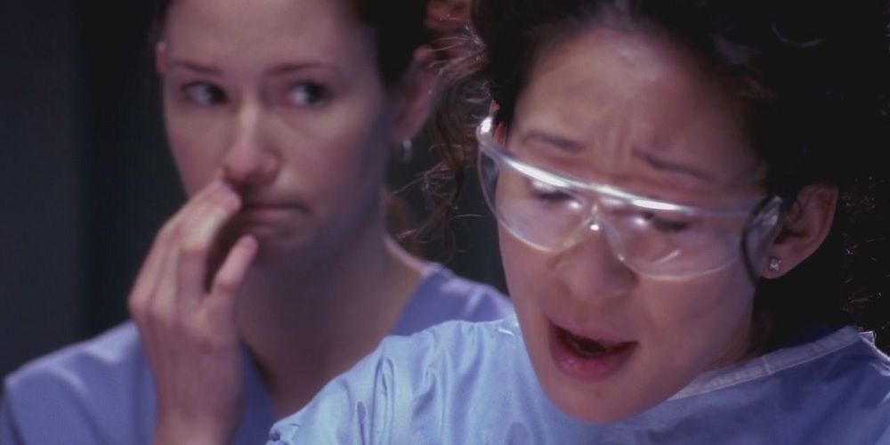 Lexie Grey and Cristina Yang sing Like A Virgin in Grey's Anatomy