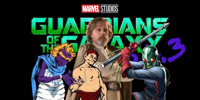 Guardians of the Galaxy Characters Mark Hamill Would Be Perfect For