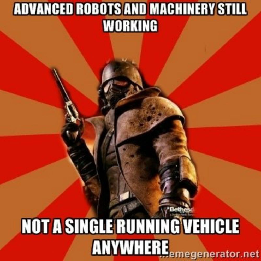 Fallout No Running Vehicles