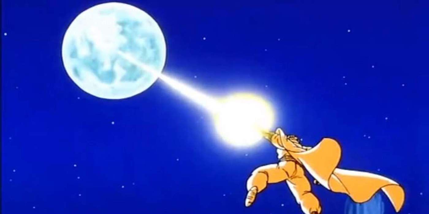 Piccolo Destroys Moon