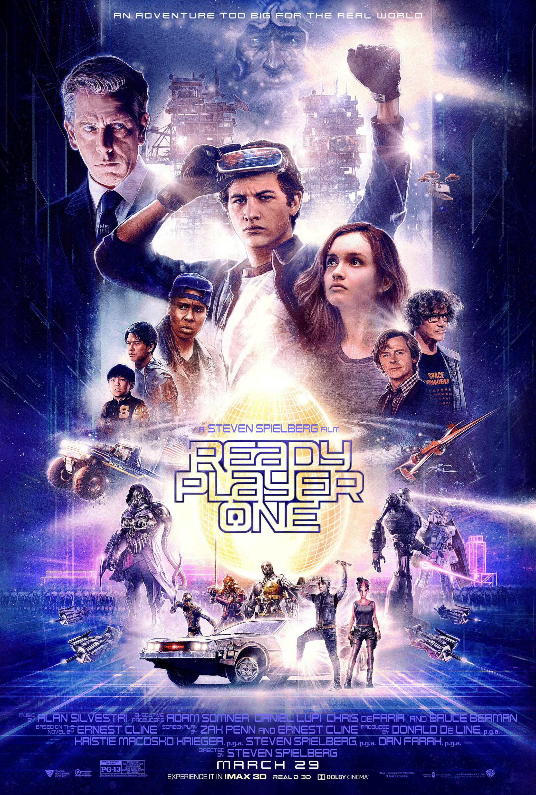 Ready Player One 1980s Throwback Poster