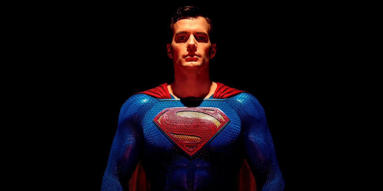 Superman in Justice League all in character poster