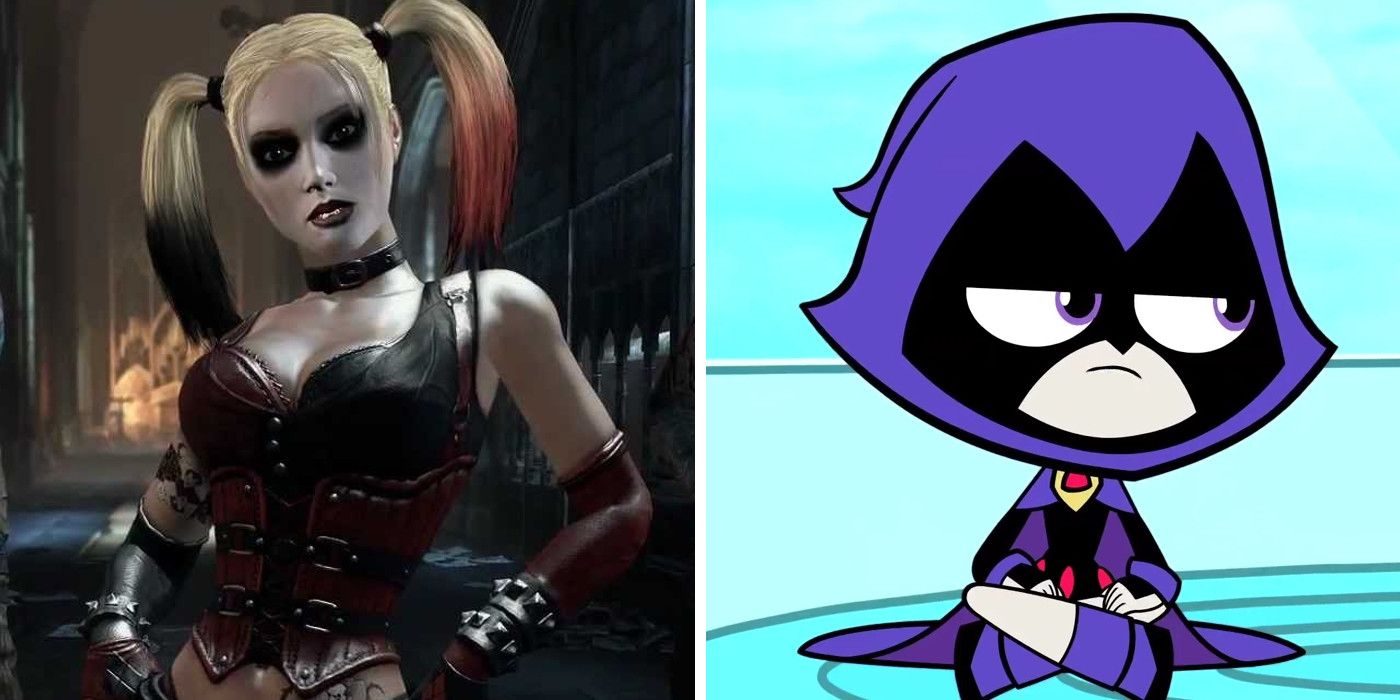 Tara Strong as Harley Quinn and Raven