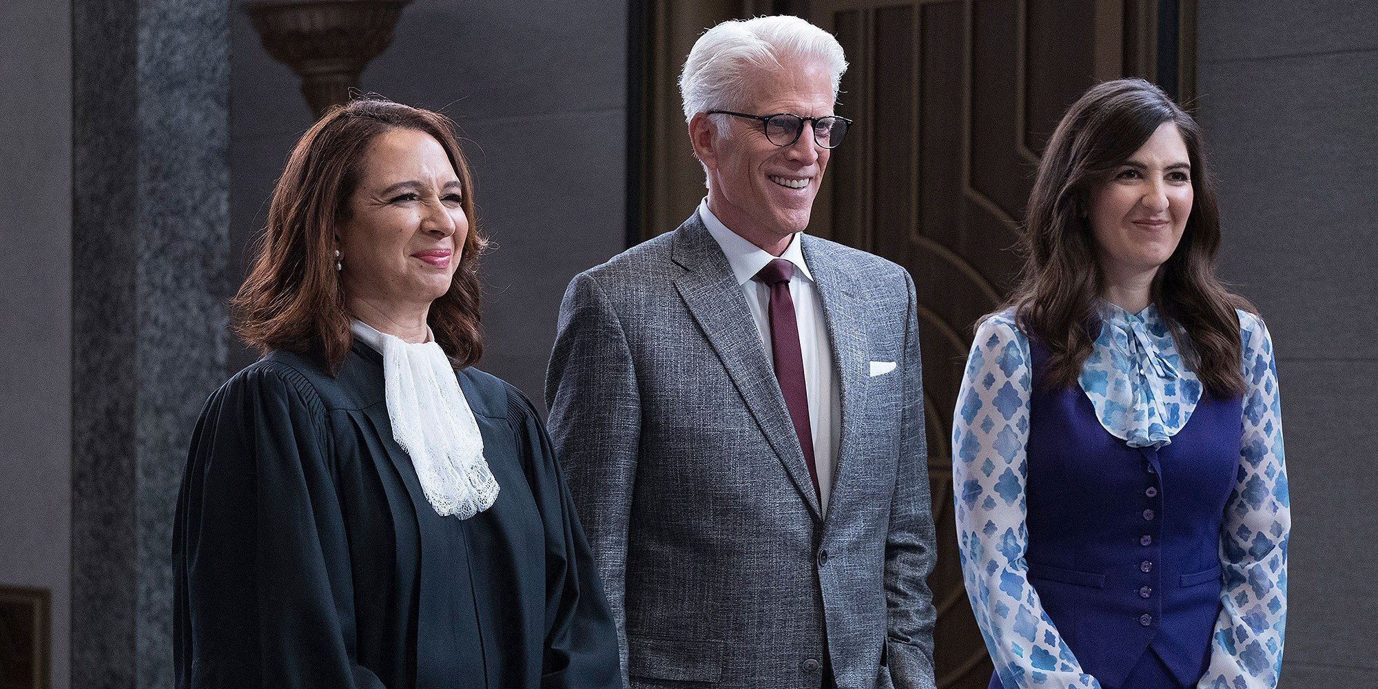 The Good Place Season 2 Finale Maya Rudolph Ted Danson D'Arcy Carden