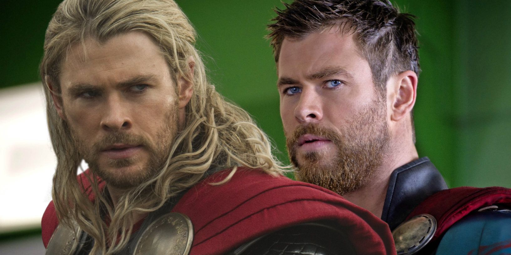 Thor with different haircuts