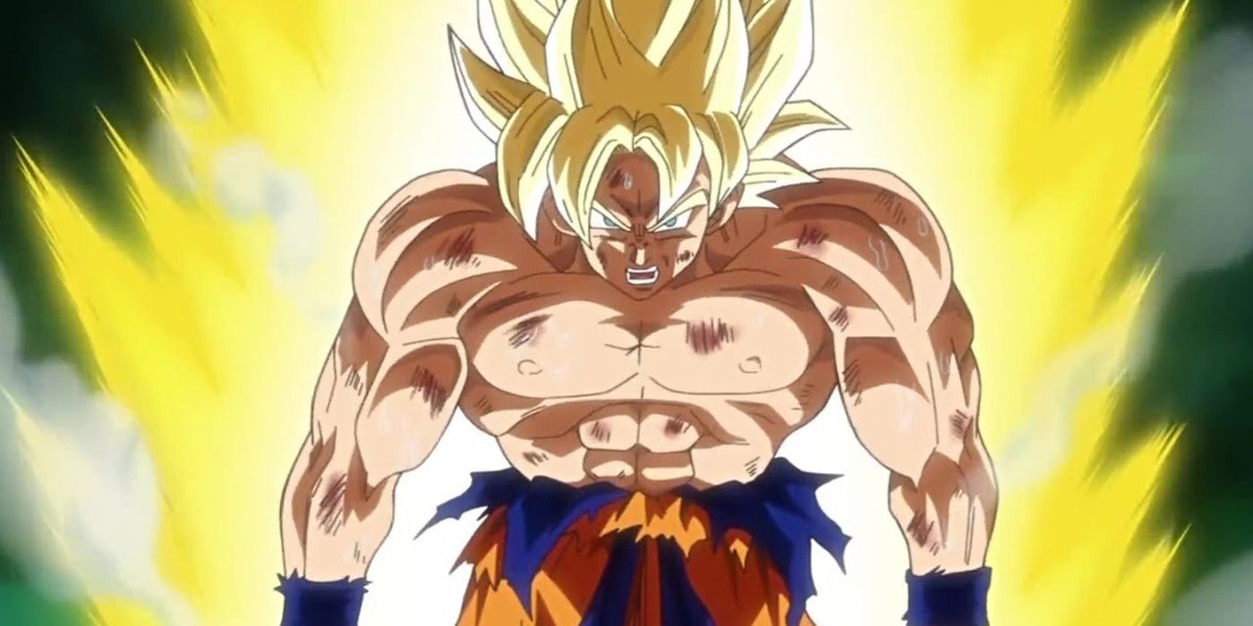 Tense Battlefield Super Saiyan Goku