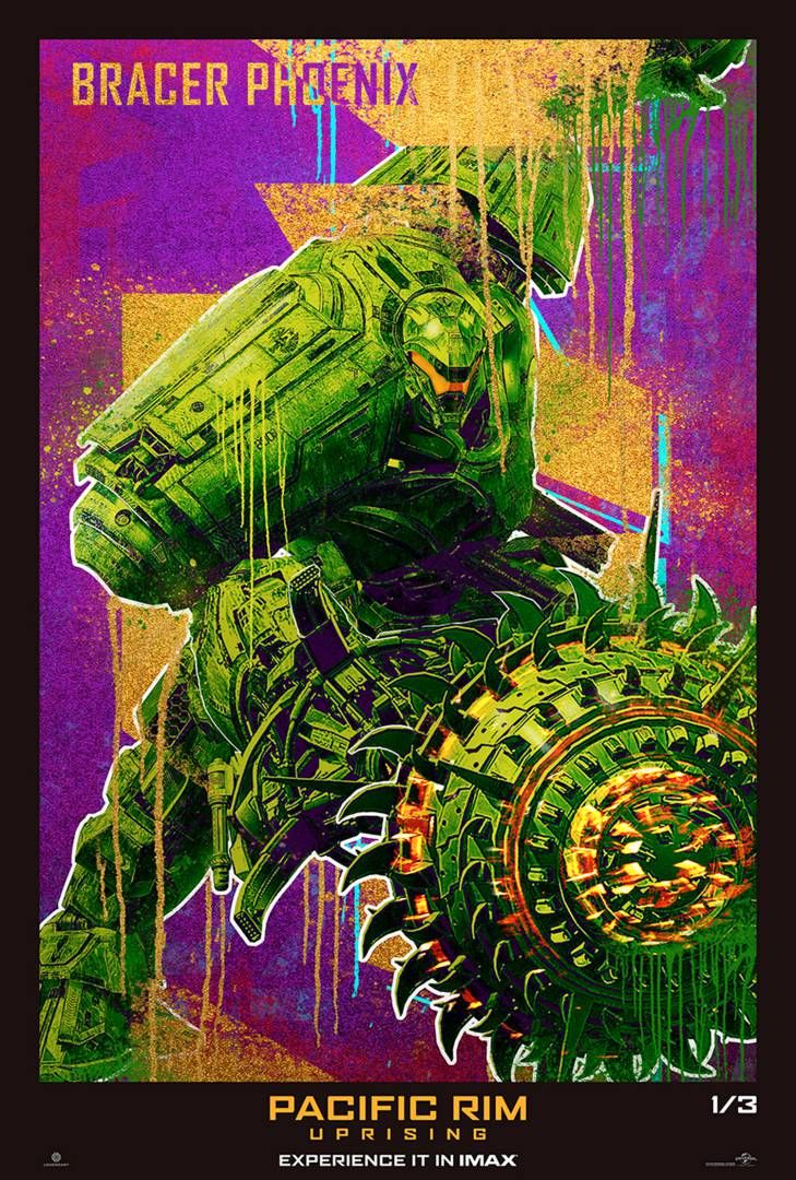 Pacific Rim Uprising IMAX Posters Are Here To Save the World