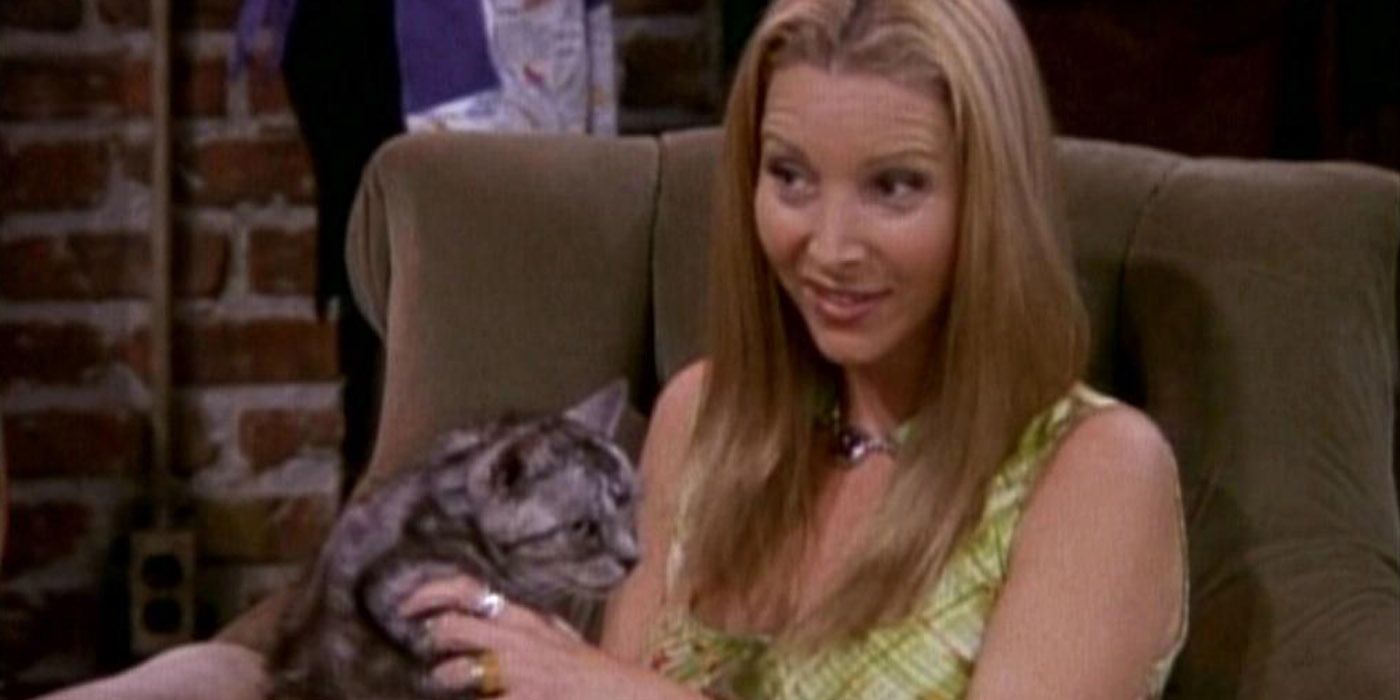Friends Phoebe and cat Lisa Kudrow