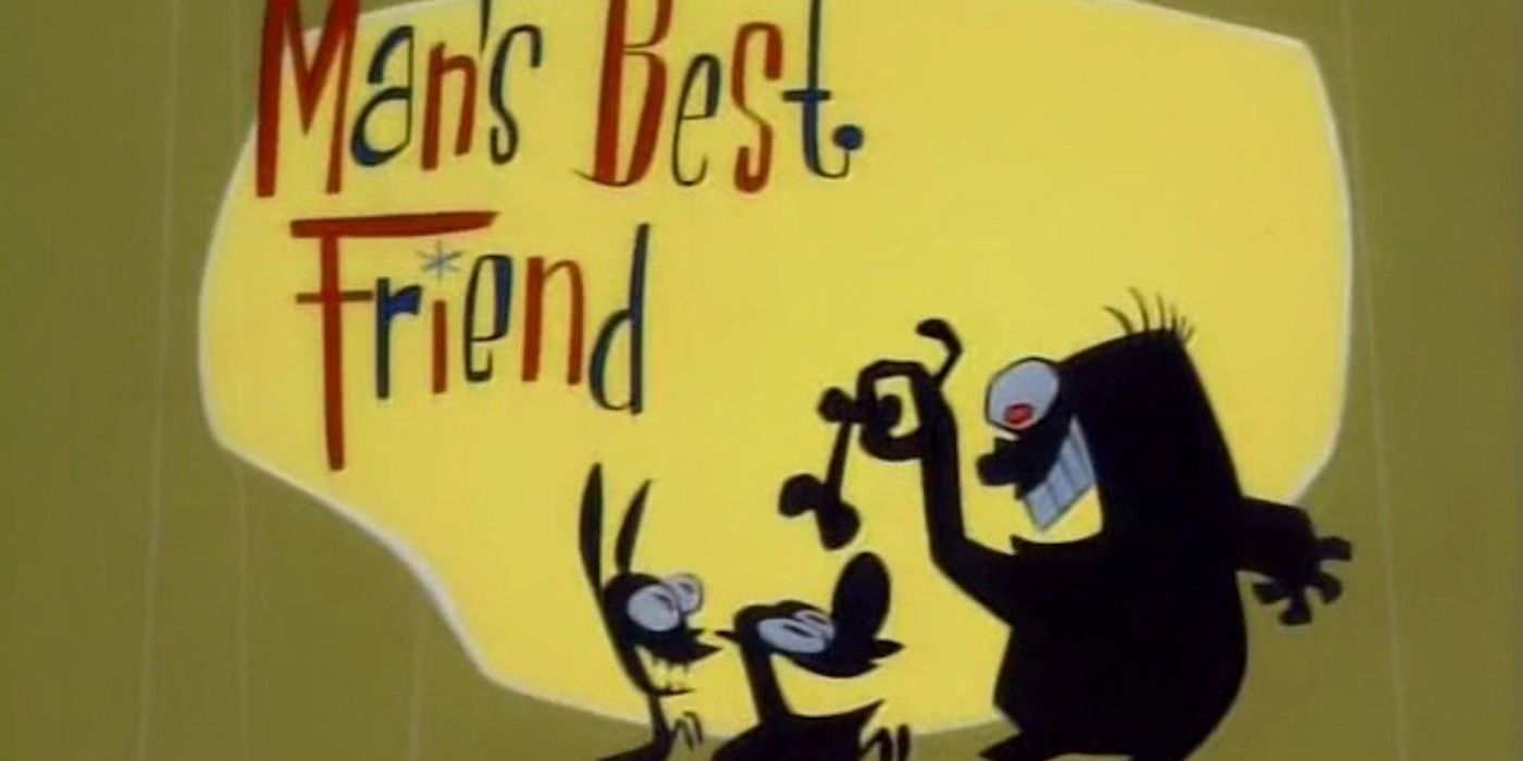 Ren & Stimpy Mans Best Friend Title Card