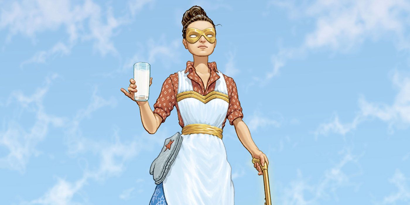 Wonder Woman Wife in DC Young Animal Crossover Milk Wars