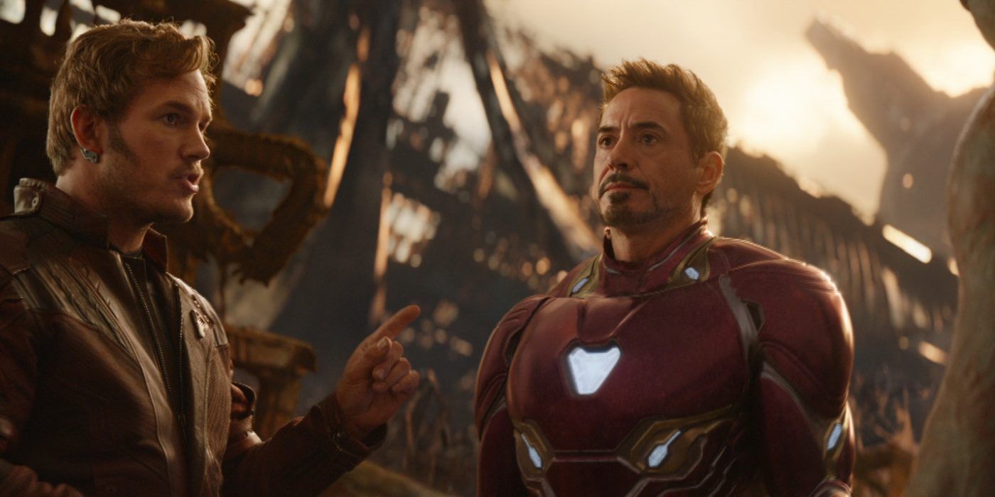 Star-Lord insults Iron Man on Titan