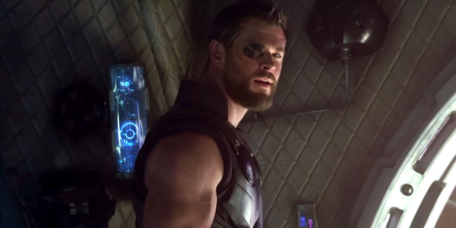 Thor looking confused in Avengers: Infinity War