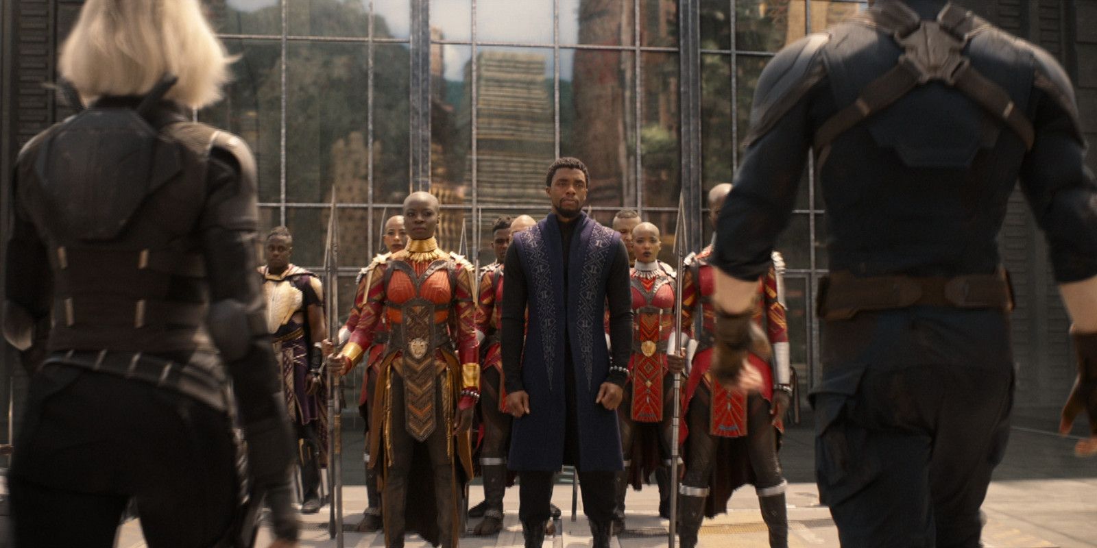 Captain America's Avengers arrive in Wakanda