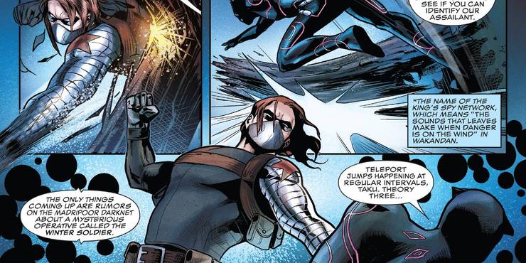 Black Panther S First Fight With Winter Soldier Revealed