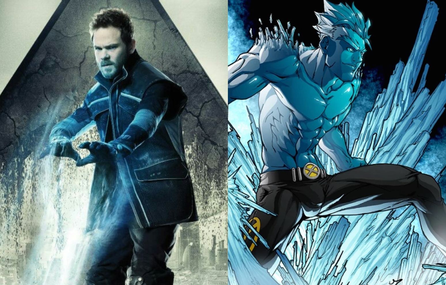 Bobby Drake Iceman in X-Men Movies and Comics