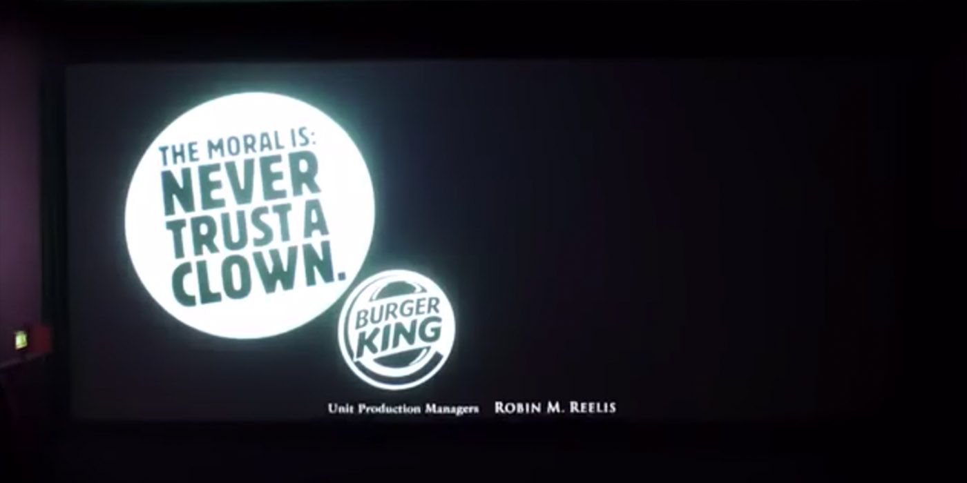 Burger King It movie
