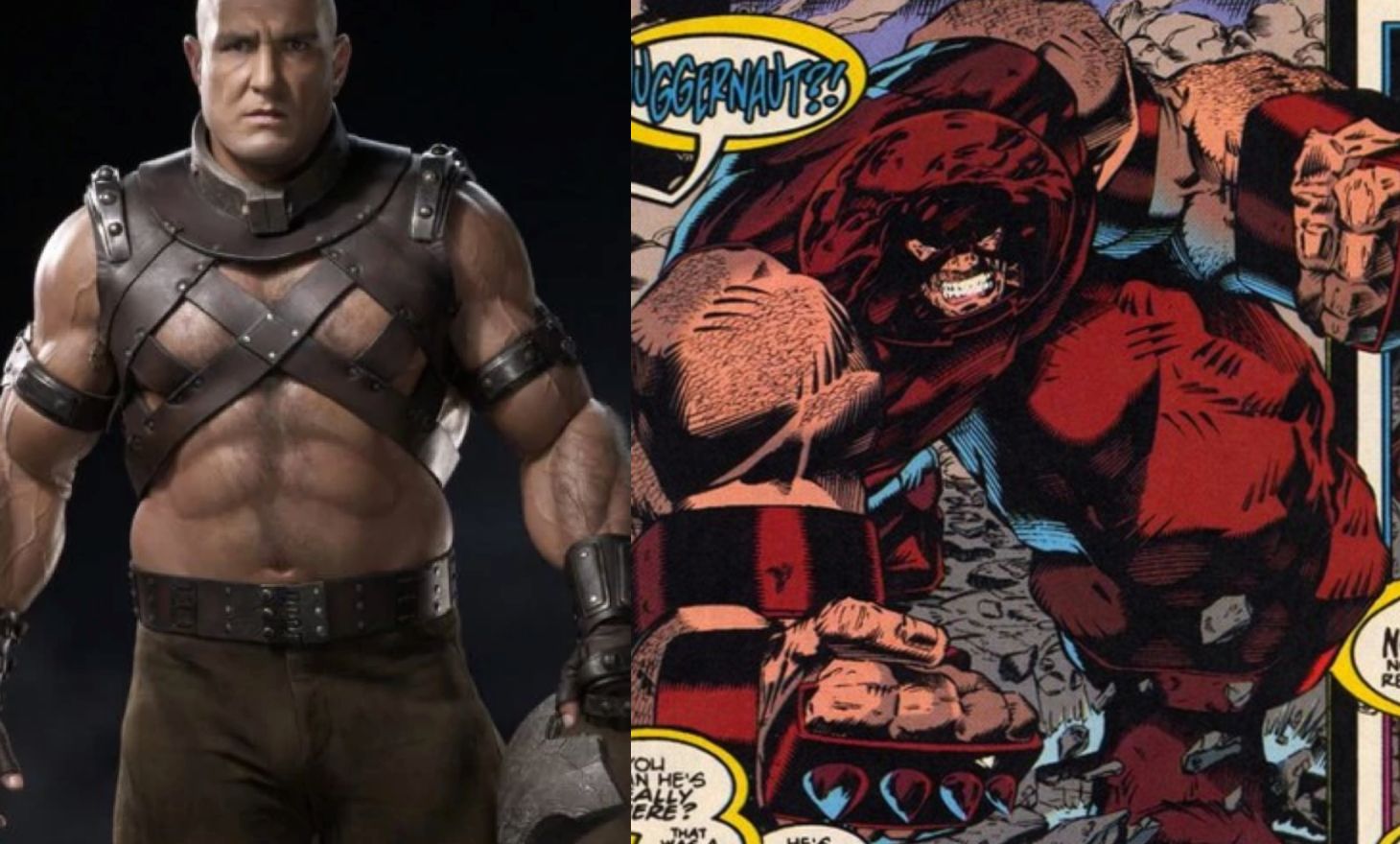 Cain Marko Juggernaut in X-Men Comic and Movie