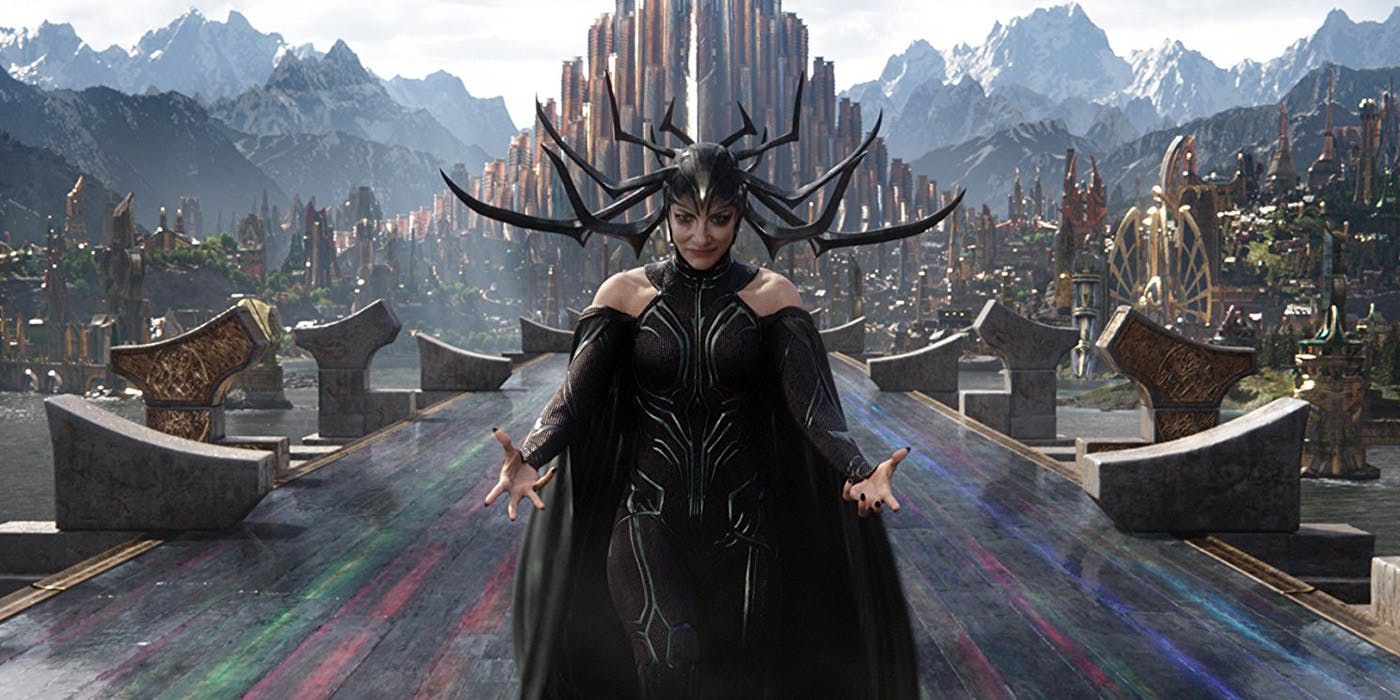 Hela Marching Down The Bifrost - Thor Ragnarok
