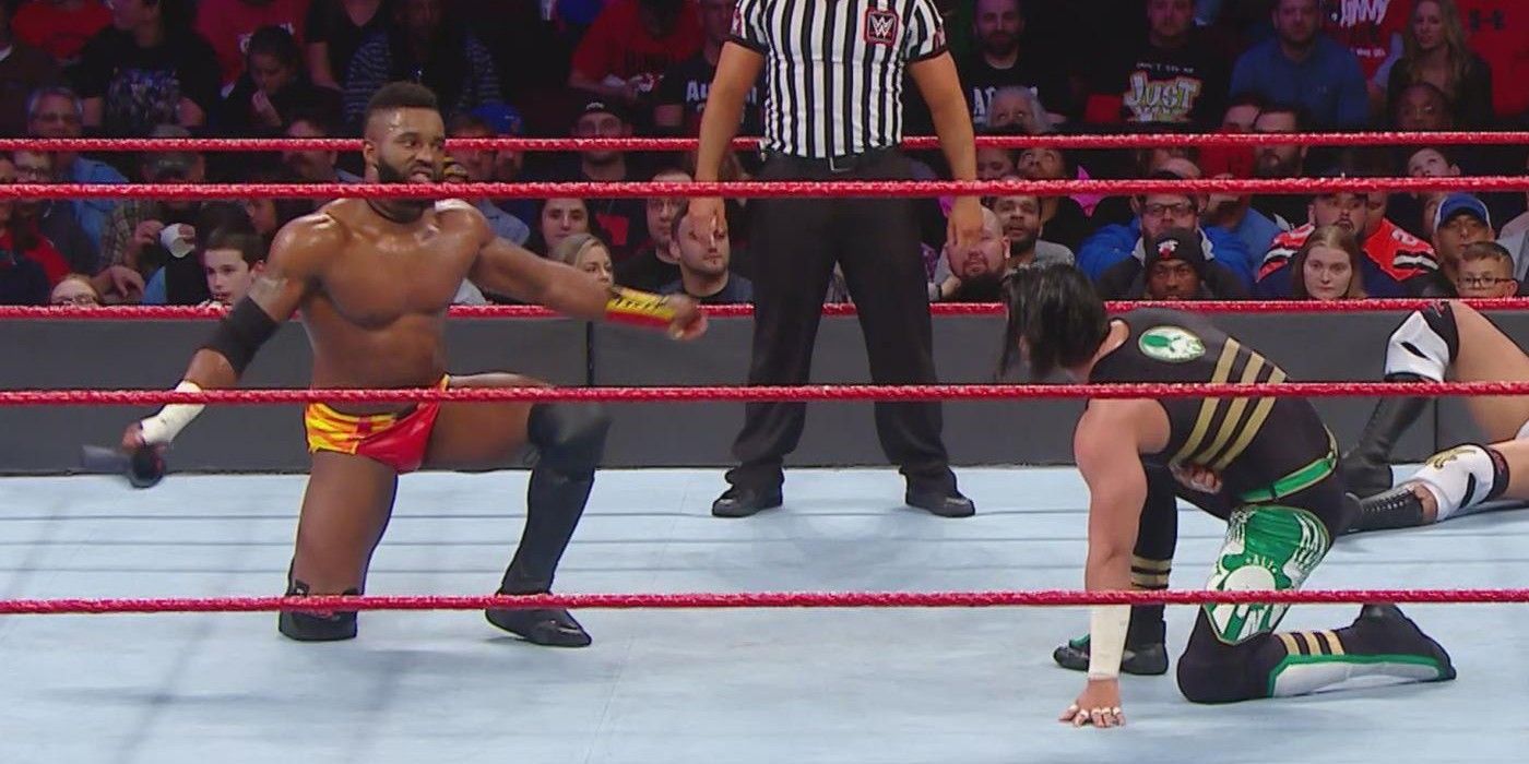 Cedric Alexander and Mustafa Ali on WWE Raw