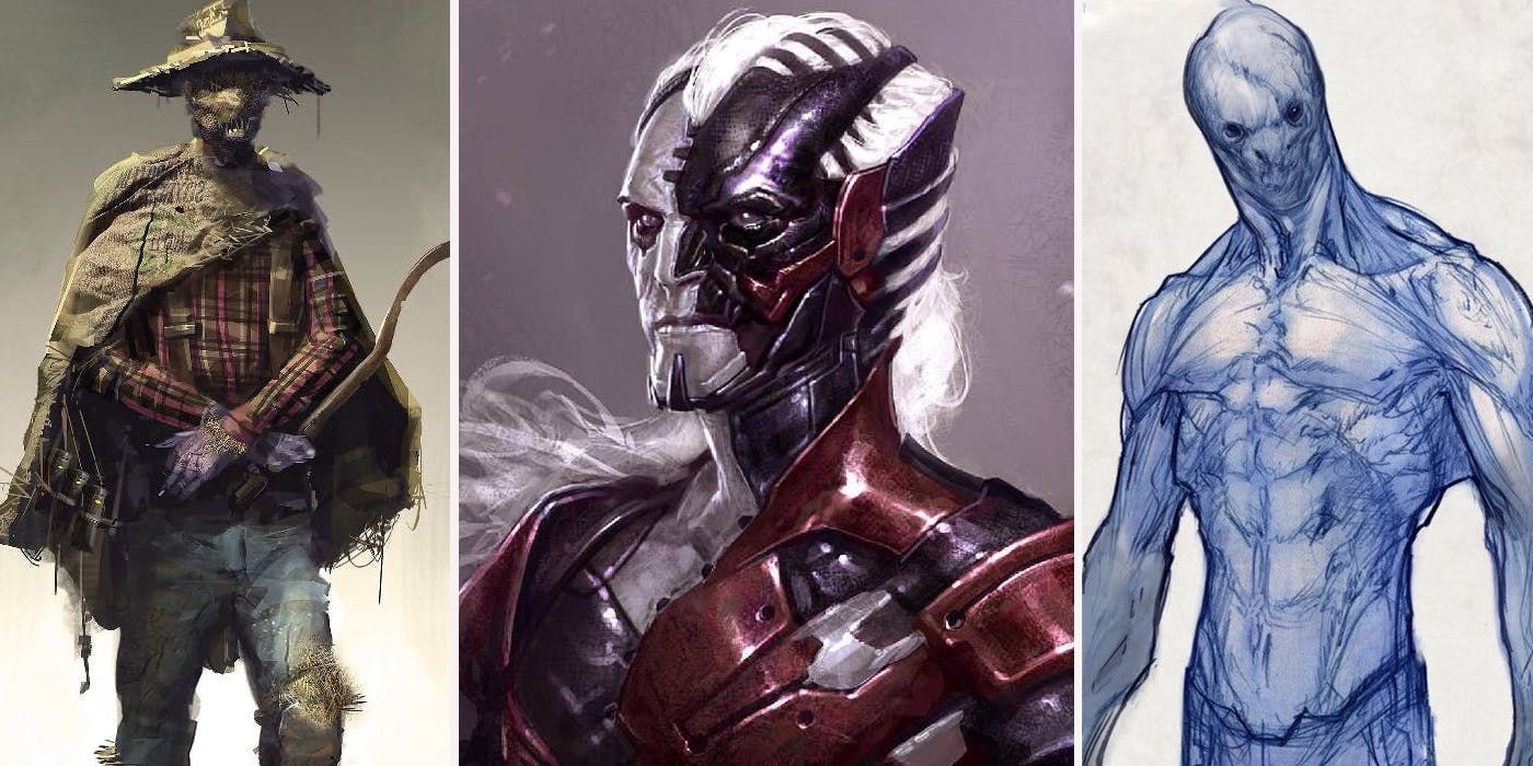 20 Unused Supervillain Concept Art Designs That Would Have Completely  Changed The Movies