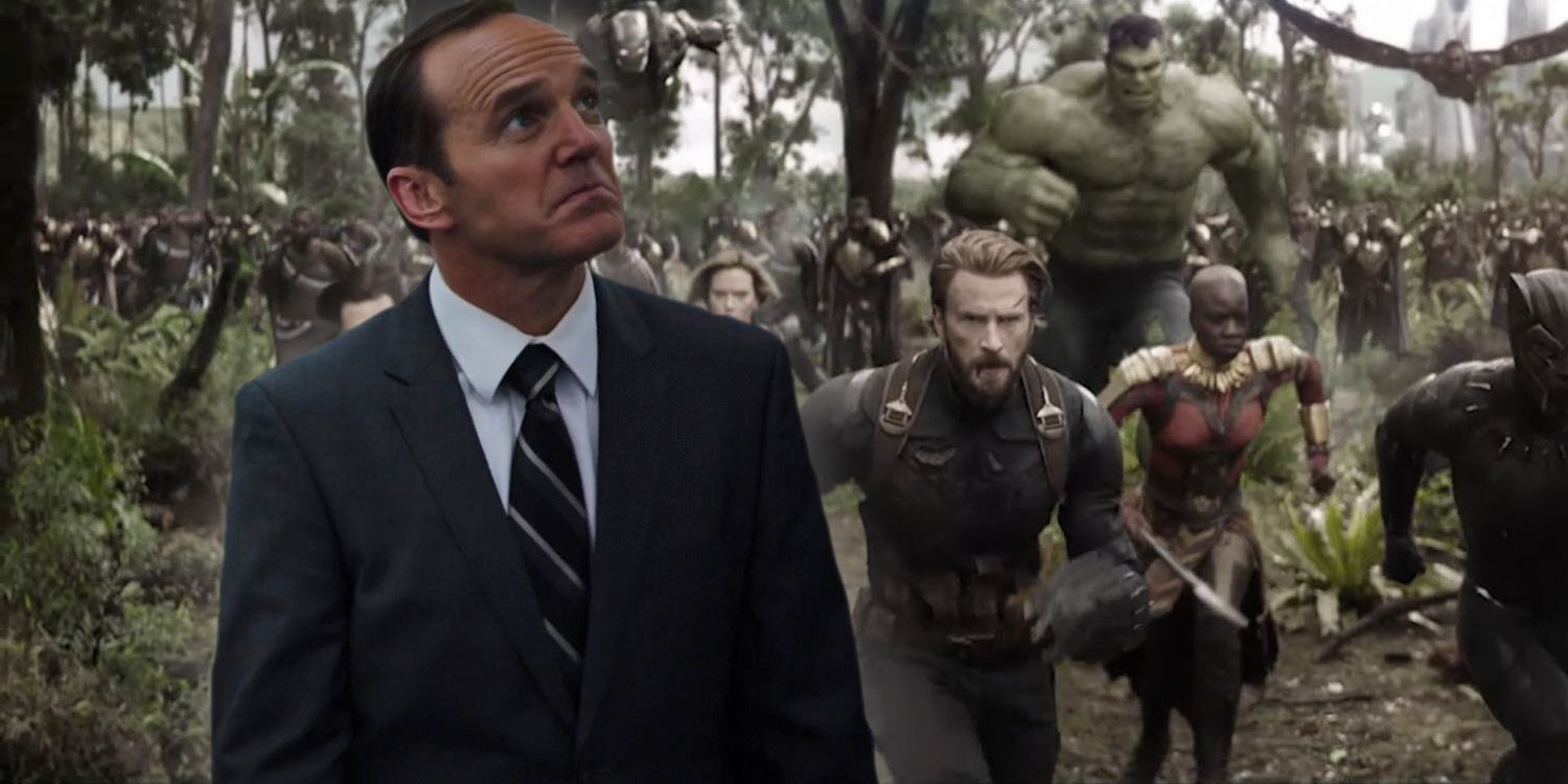 Coulson and the Avengers Infinity War