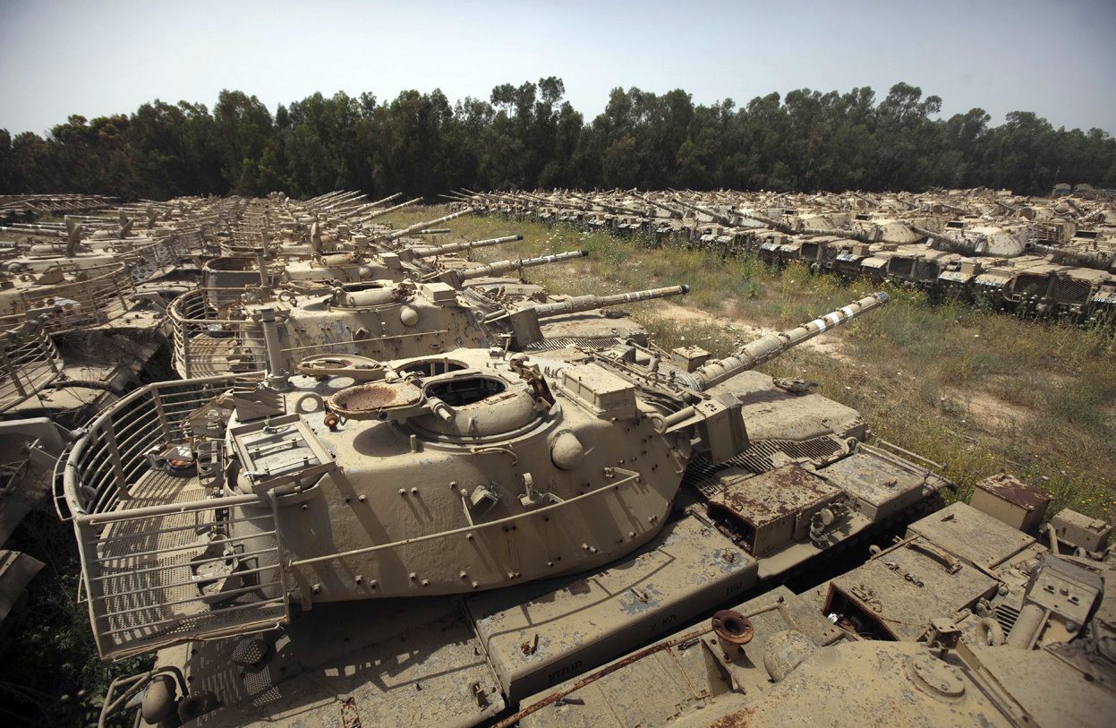 Decommissioned Tanks