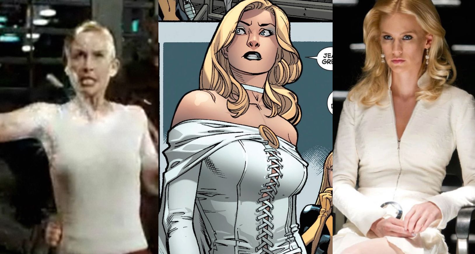 Emma Frost White Queen in X-Men Comics and Movies