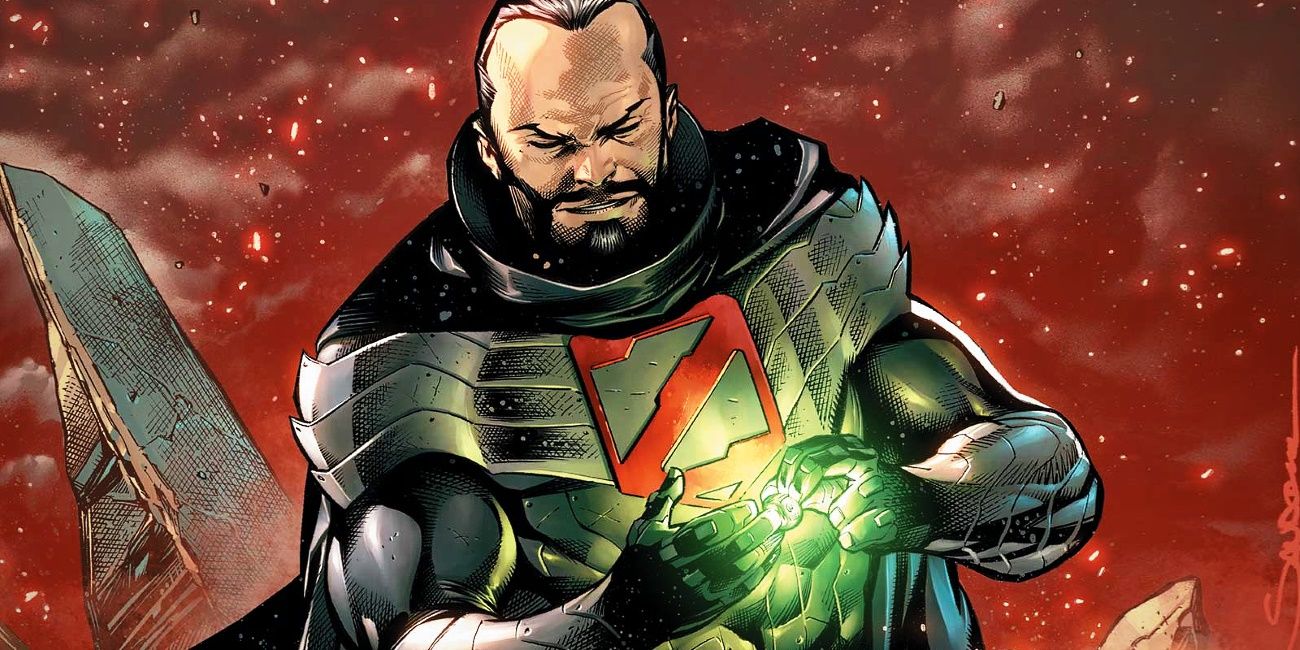 General Zod with a power ring in DC Comics