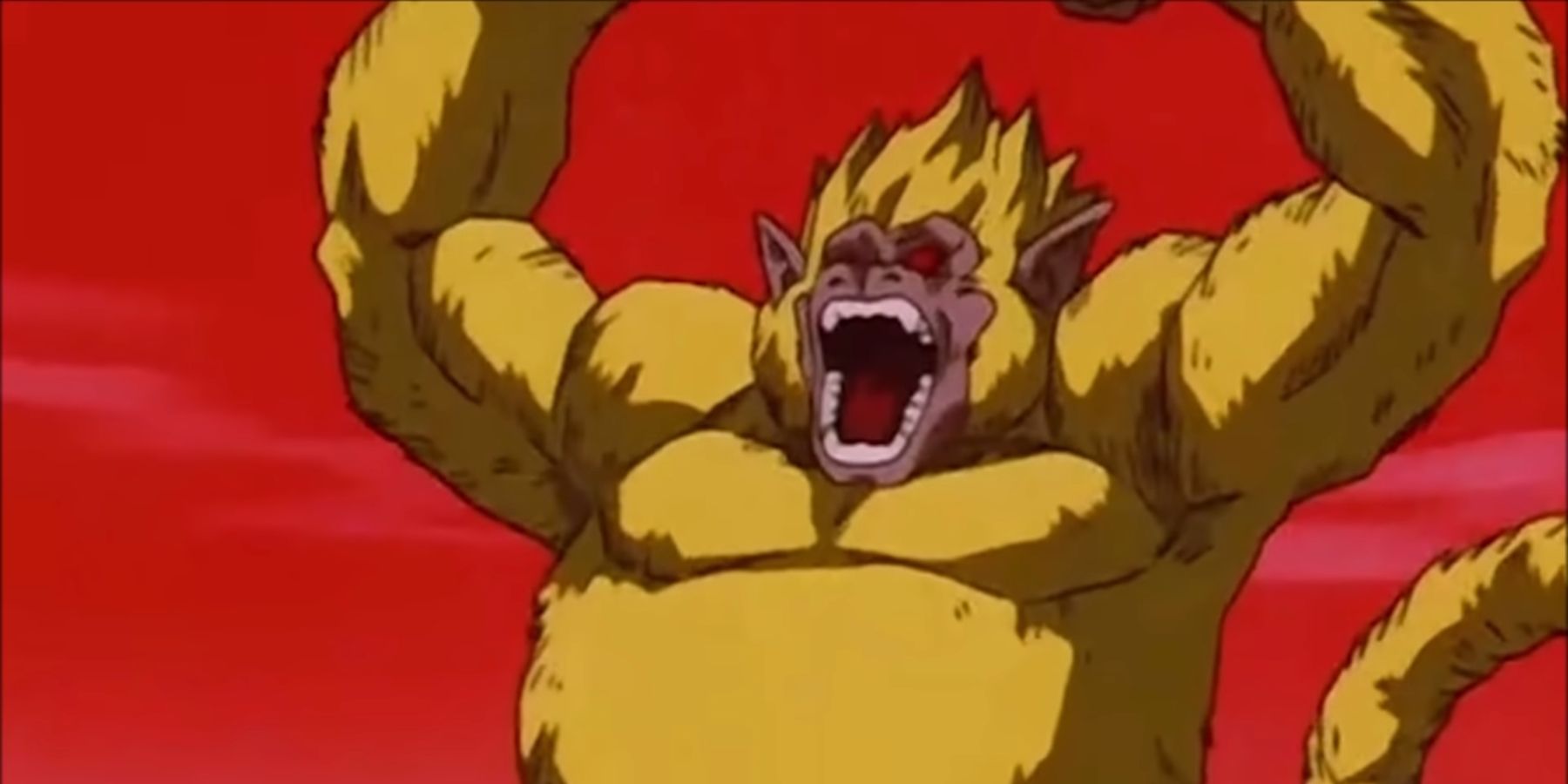 Goku in his Golden Great Ape form in Dragon Ball GT