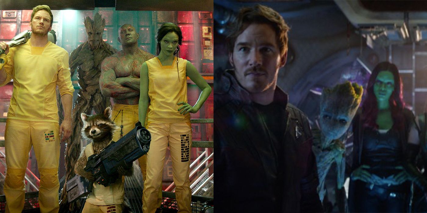Guardians of the Galaxy in Infinity War