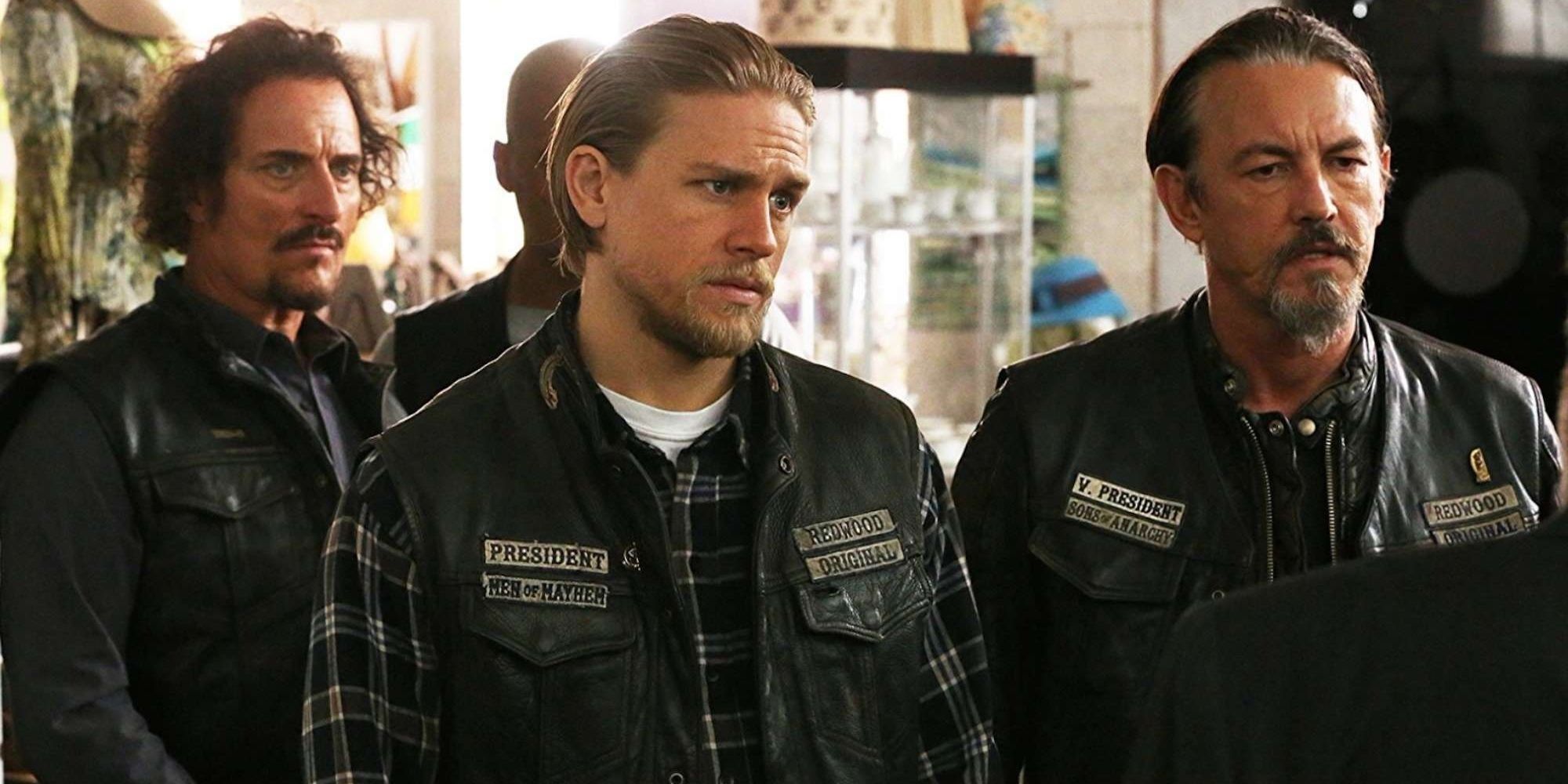 Jax Tig and Chibs in Sons of Anarchy