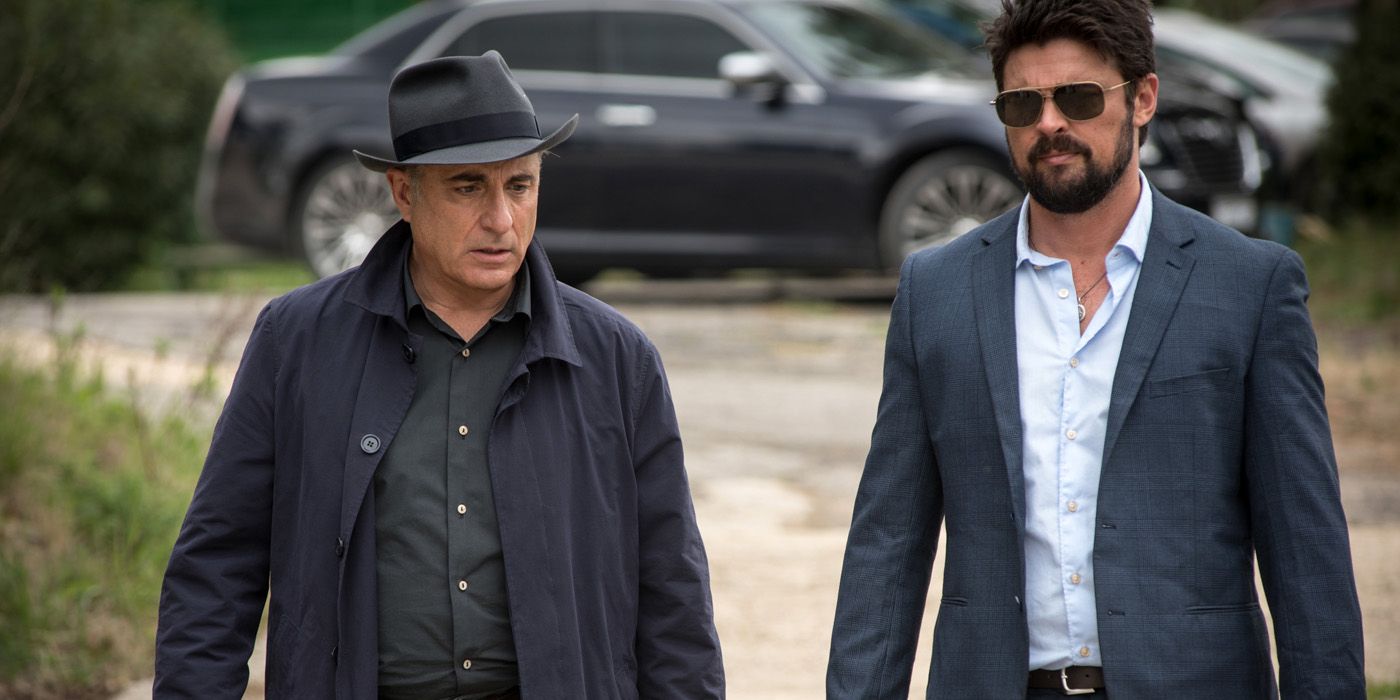 Karl Urban and Andy Garcia in Bent