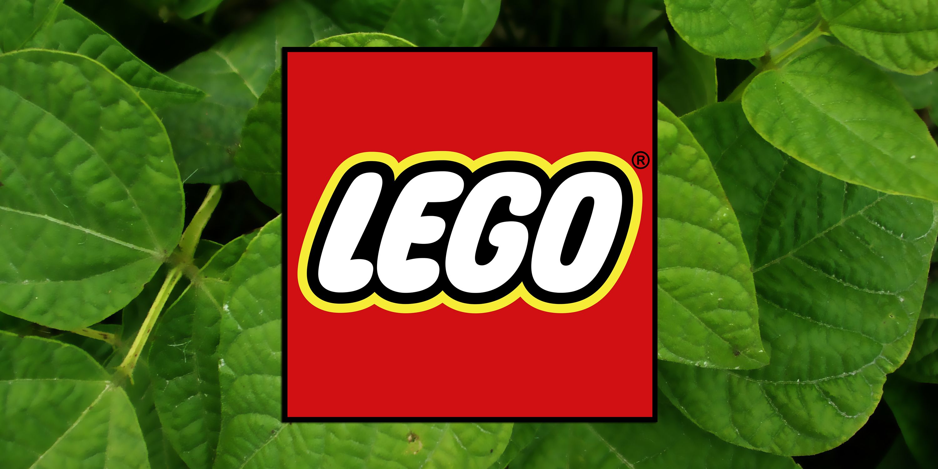 Lego Logo With Leaves