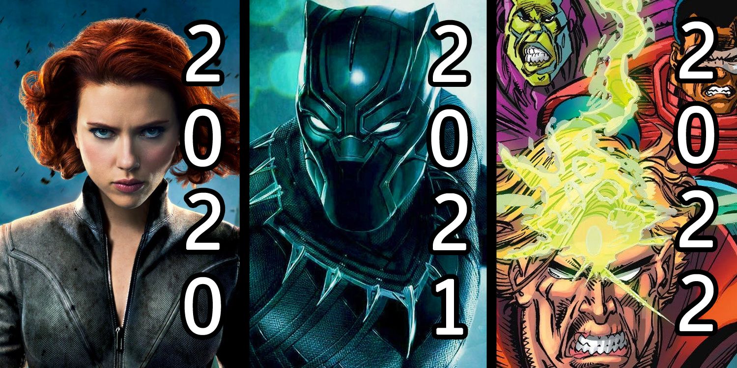 Predicting Marvel s 2020 2022 Phase 4 Films ScreenRant