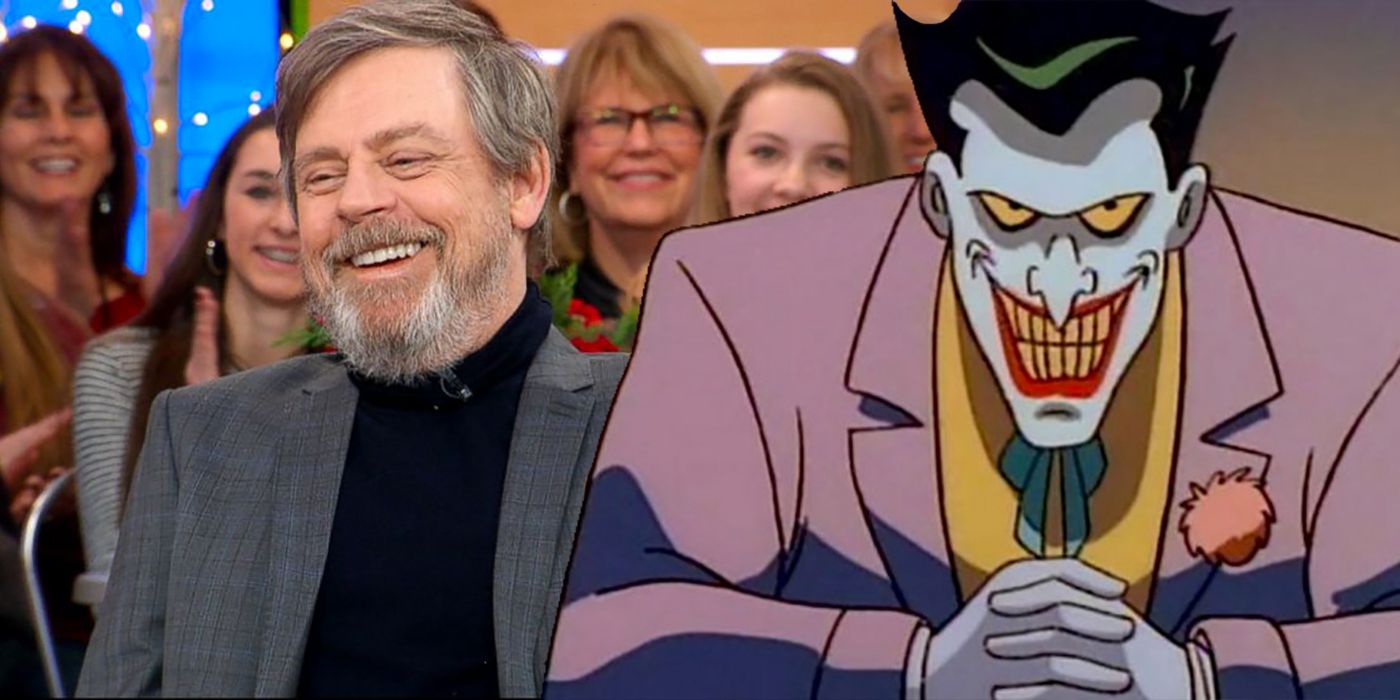 Mark Hamill creating the Joker's voice