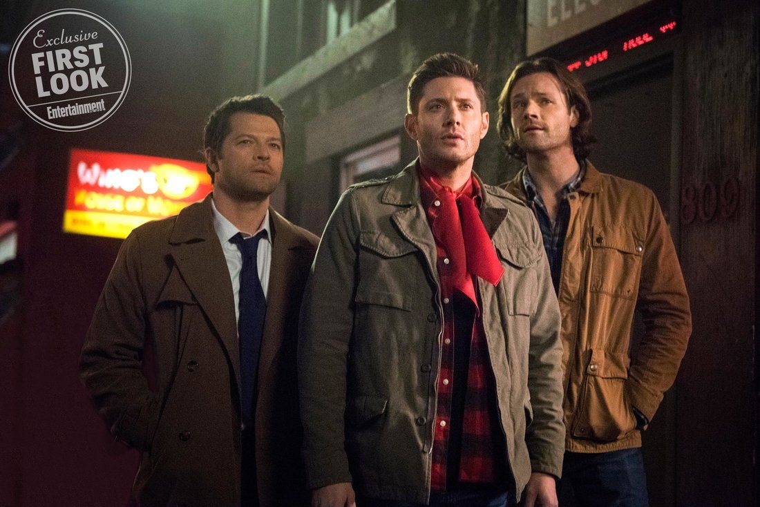 Misha-Collins-as-Castiel-Jensen-Ackles-as-Dean-and-Jared-Padalecki-as-Sam-Winchester-in-Supernatural