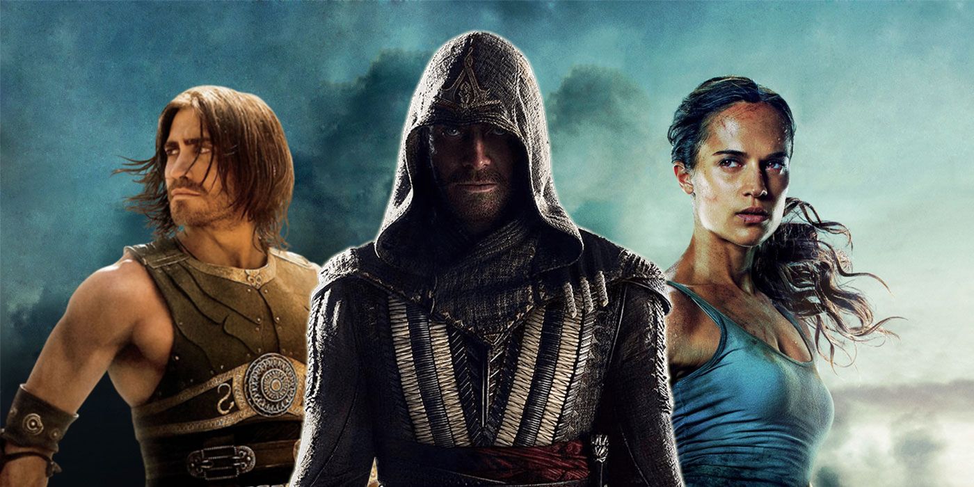 Prince of Persia, Assassin's Creed, and Tomb Raider movies
