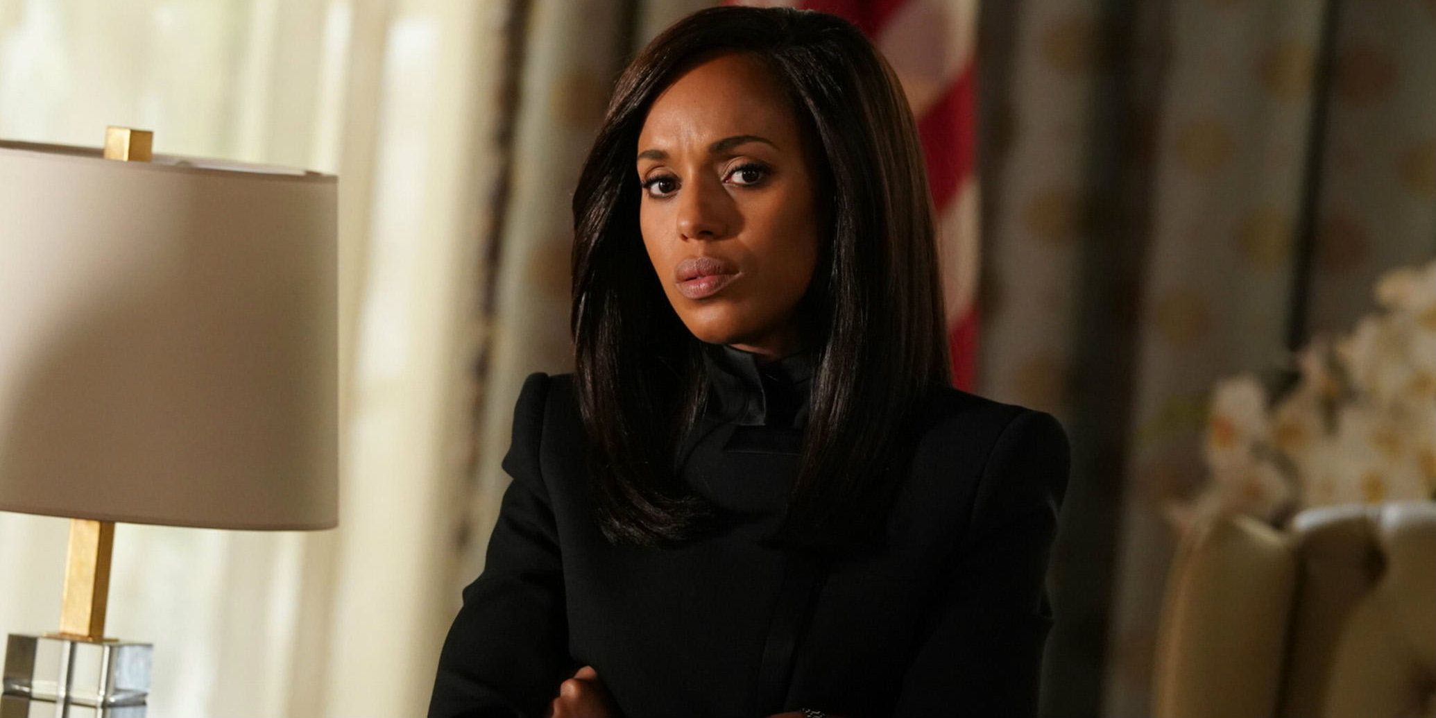 Olivia Pope as Kerry Washington in Scandal