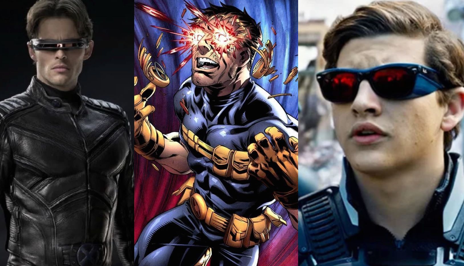 Scott Summers Cyclops in X-Men Movies and Comics