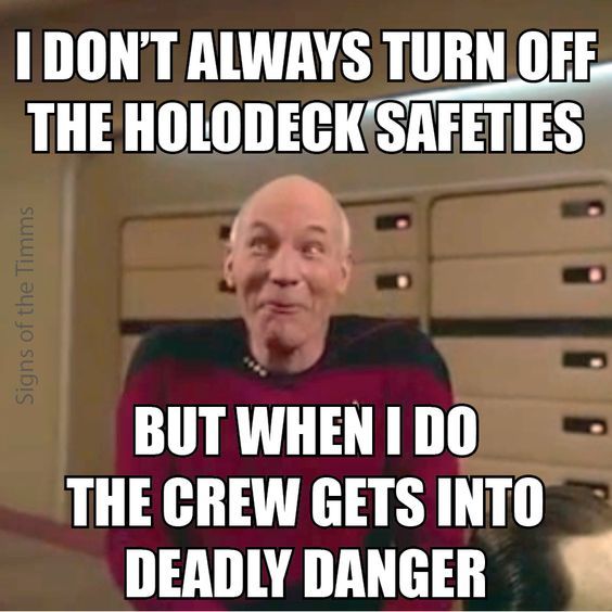 Star Trek Holodeck Safety