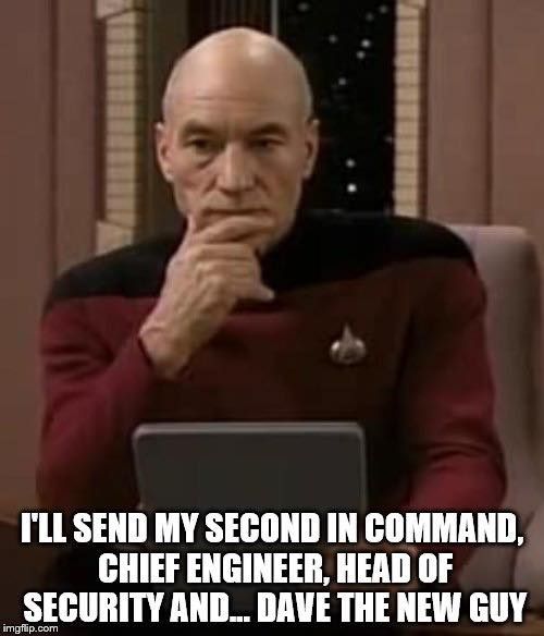 Star Trek Send All The Important People On Missions