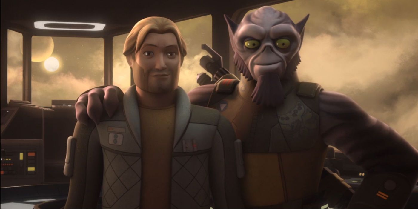  Kallus and Zeb on Lira San in Star Wars Rebels