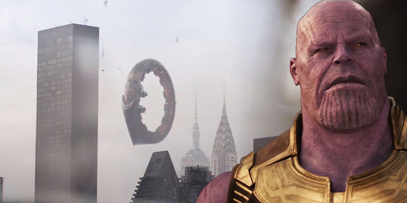 Thanos Q-Ship Avengers- Infinity War