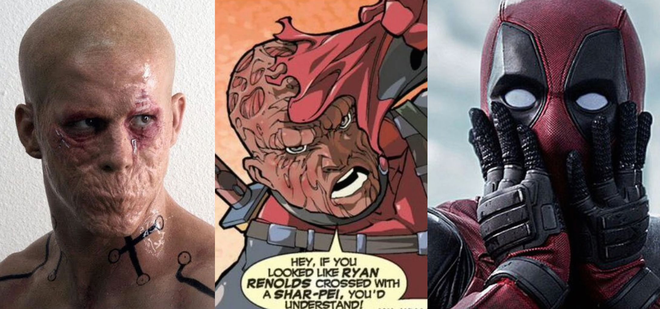 Wade Wilson Deadpool in Comics and Movies