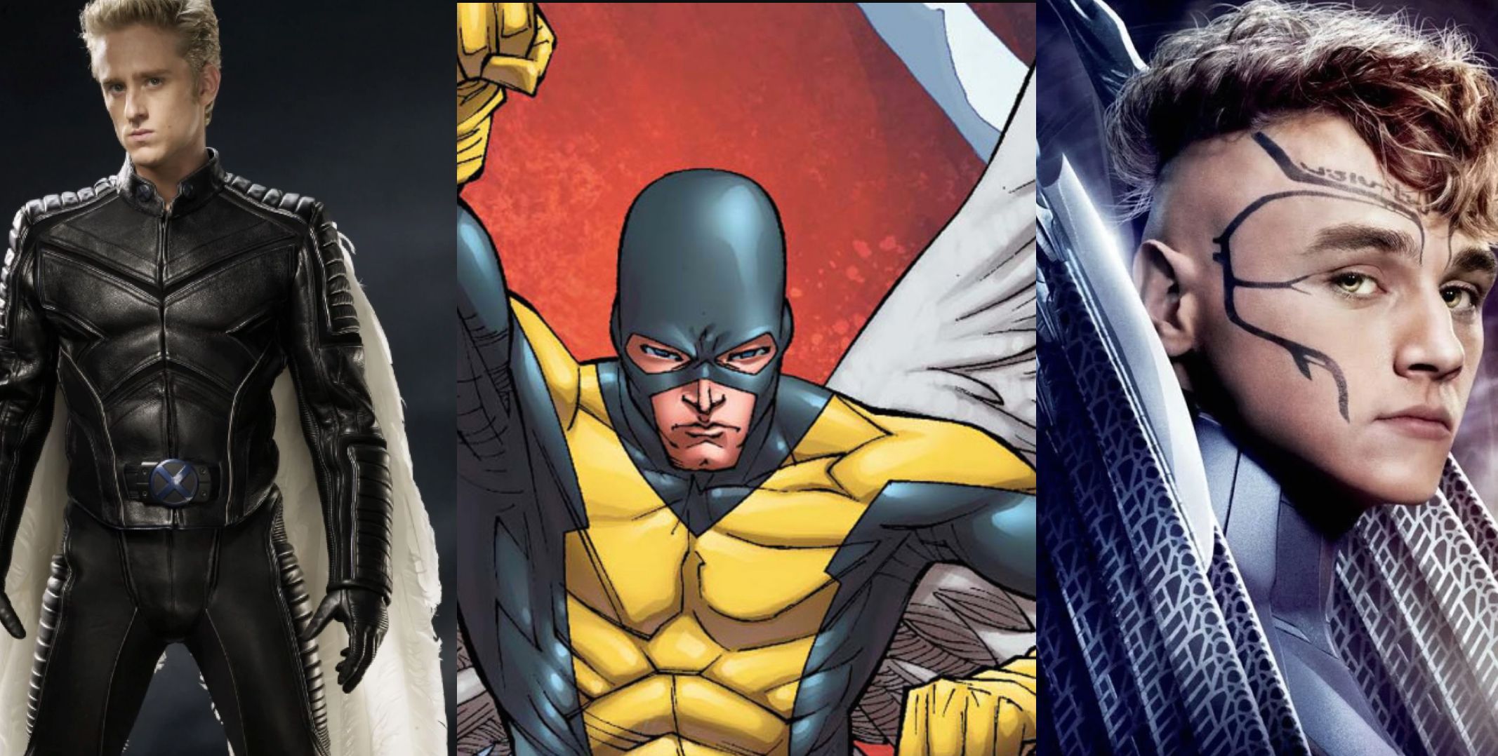 Warren Worthington Angel in X-Men Movies and Comics