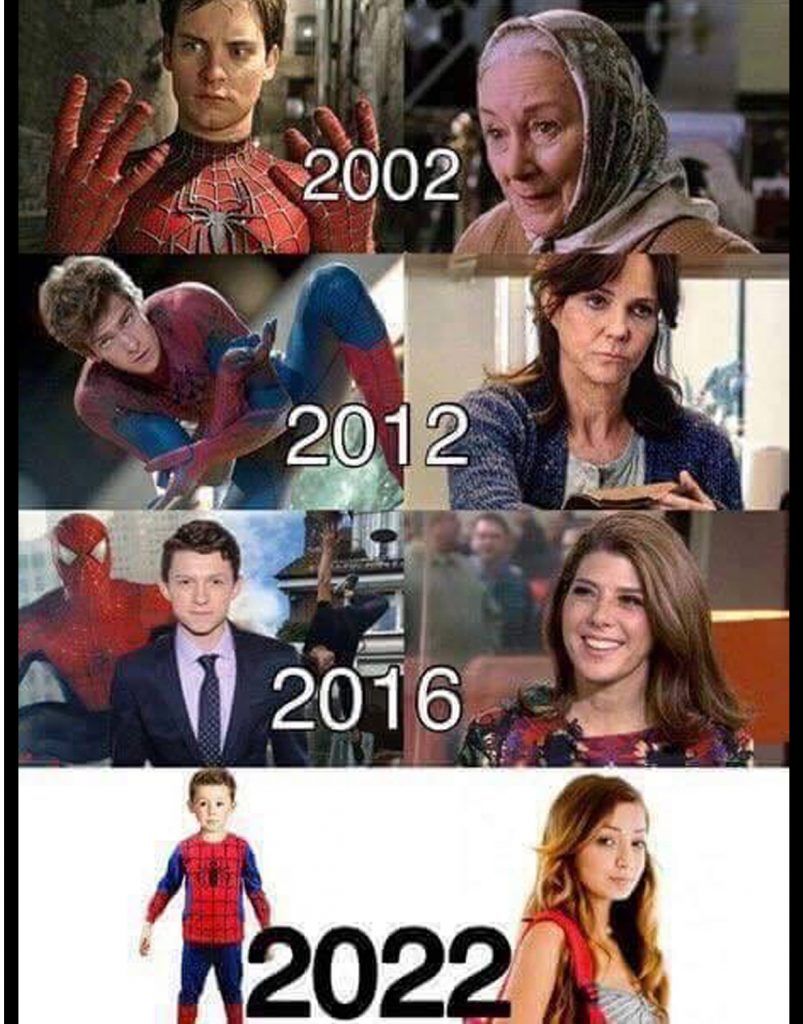 Younger spidey and may 