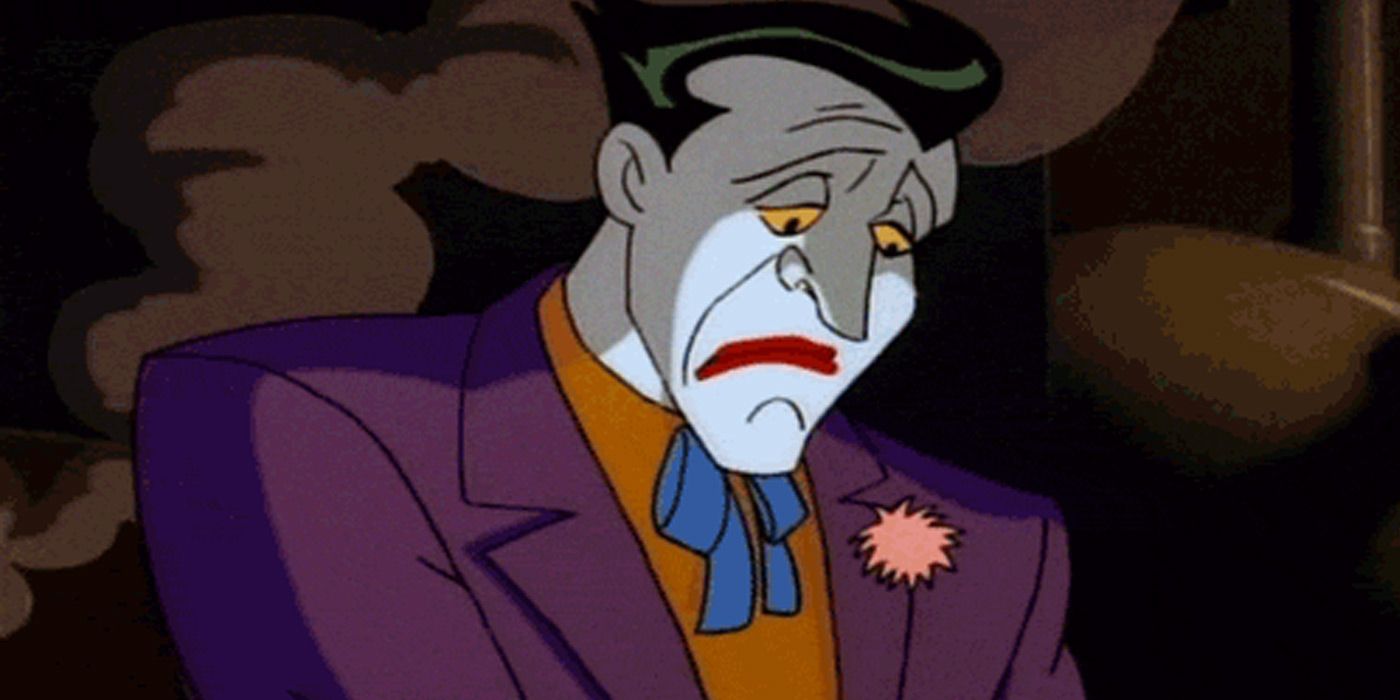 Joker gives a eulogy in Batman: The Animated Series
