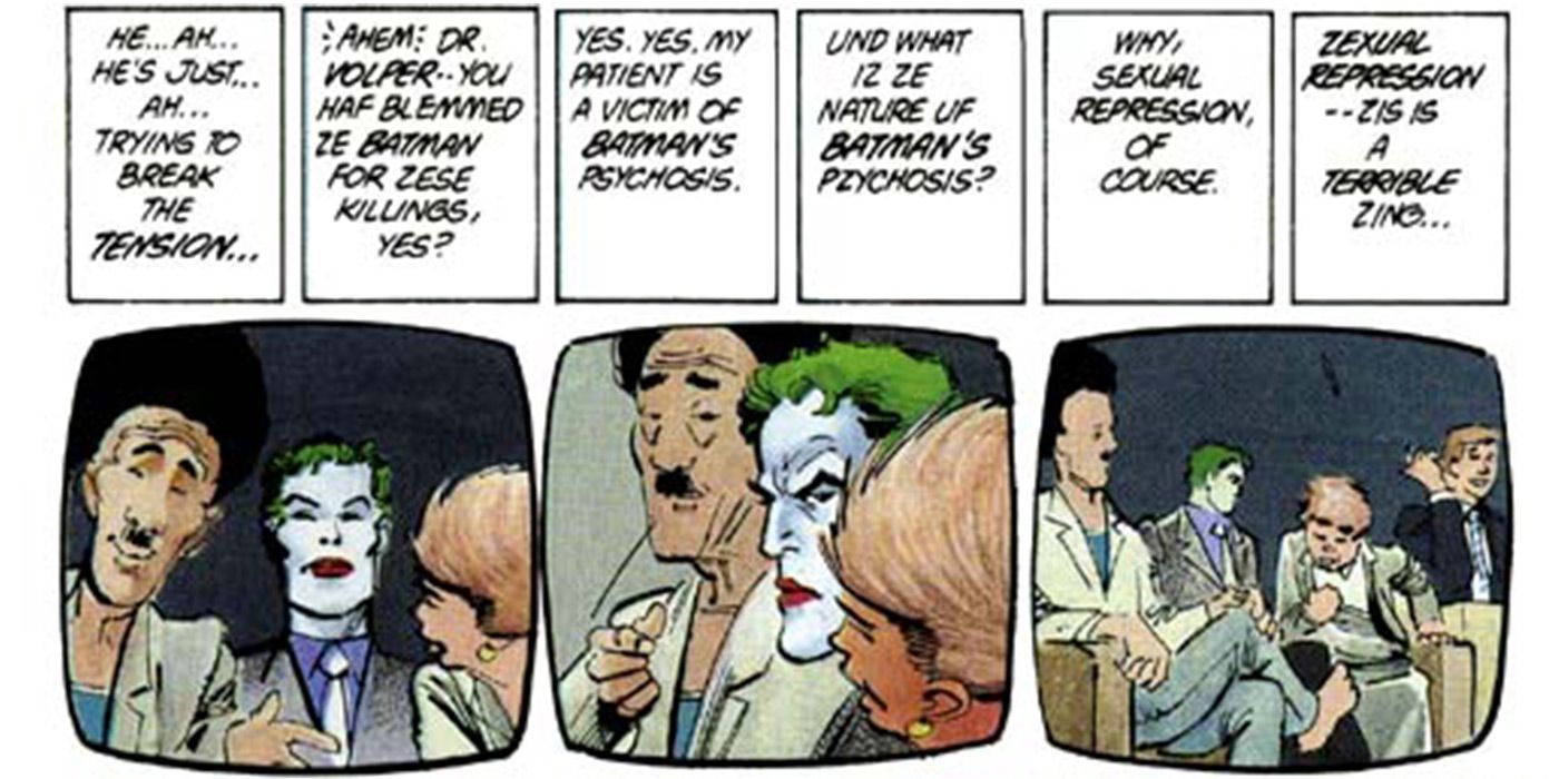Joker Sexuality Gay Dark Knight Returns