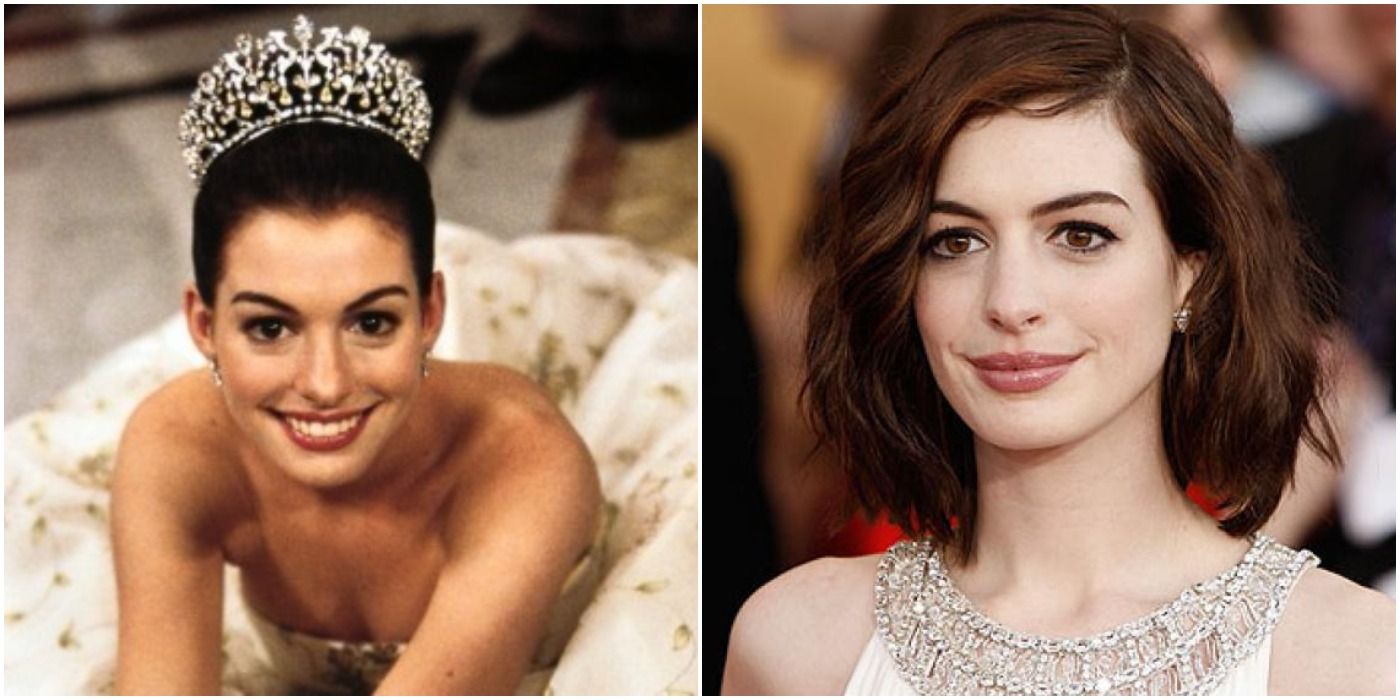 Anne Hathaway Princess Diaries past and present