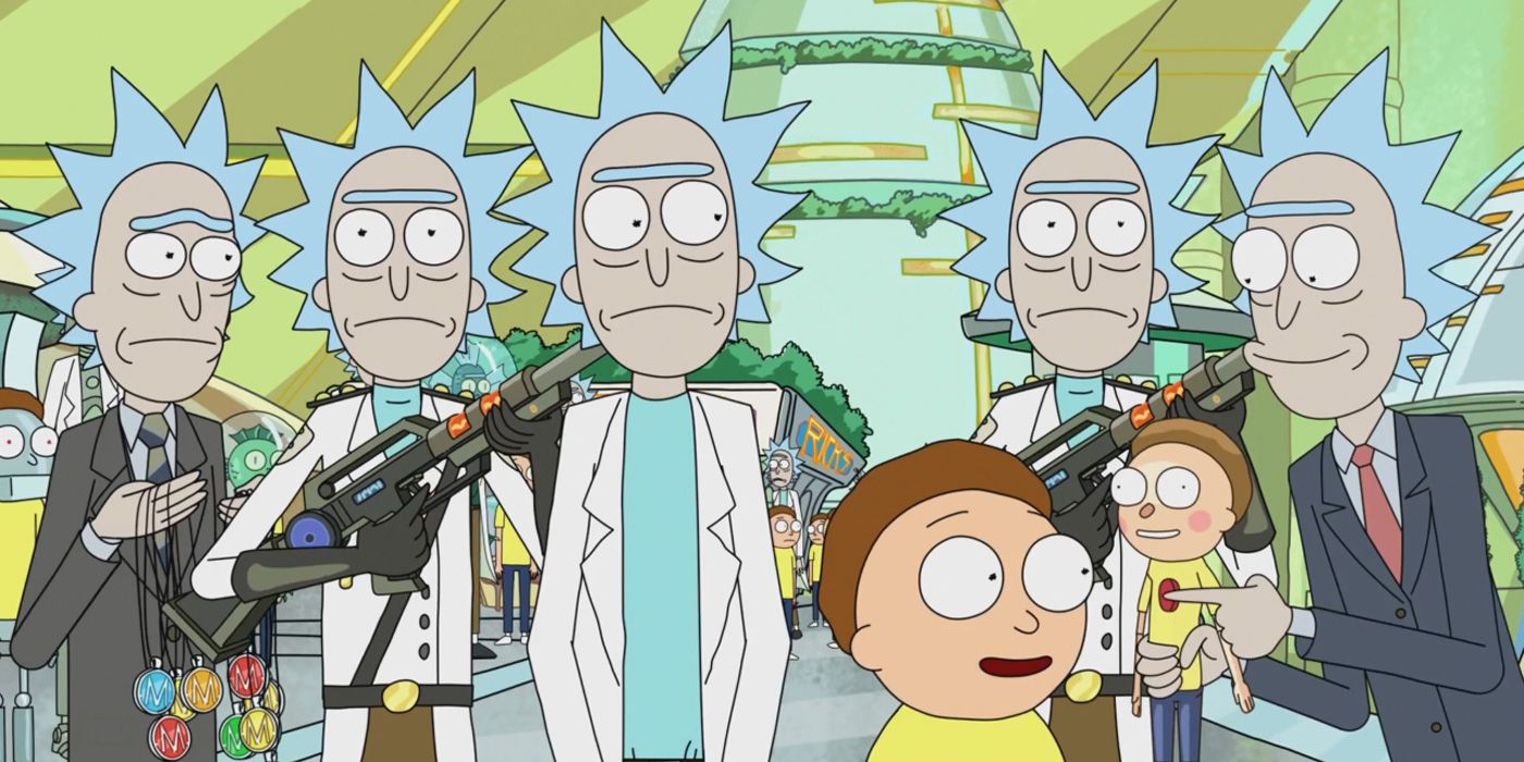 Rick and Morty in the Citadel